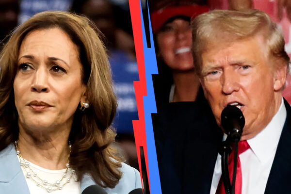 Donald Trump vs Kamala Harris