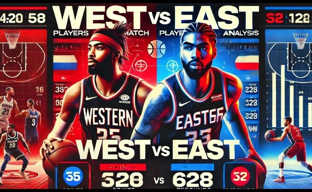 West vs East Match Player Stats